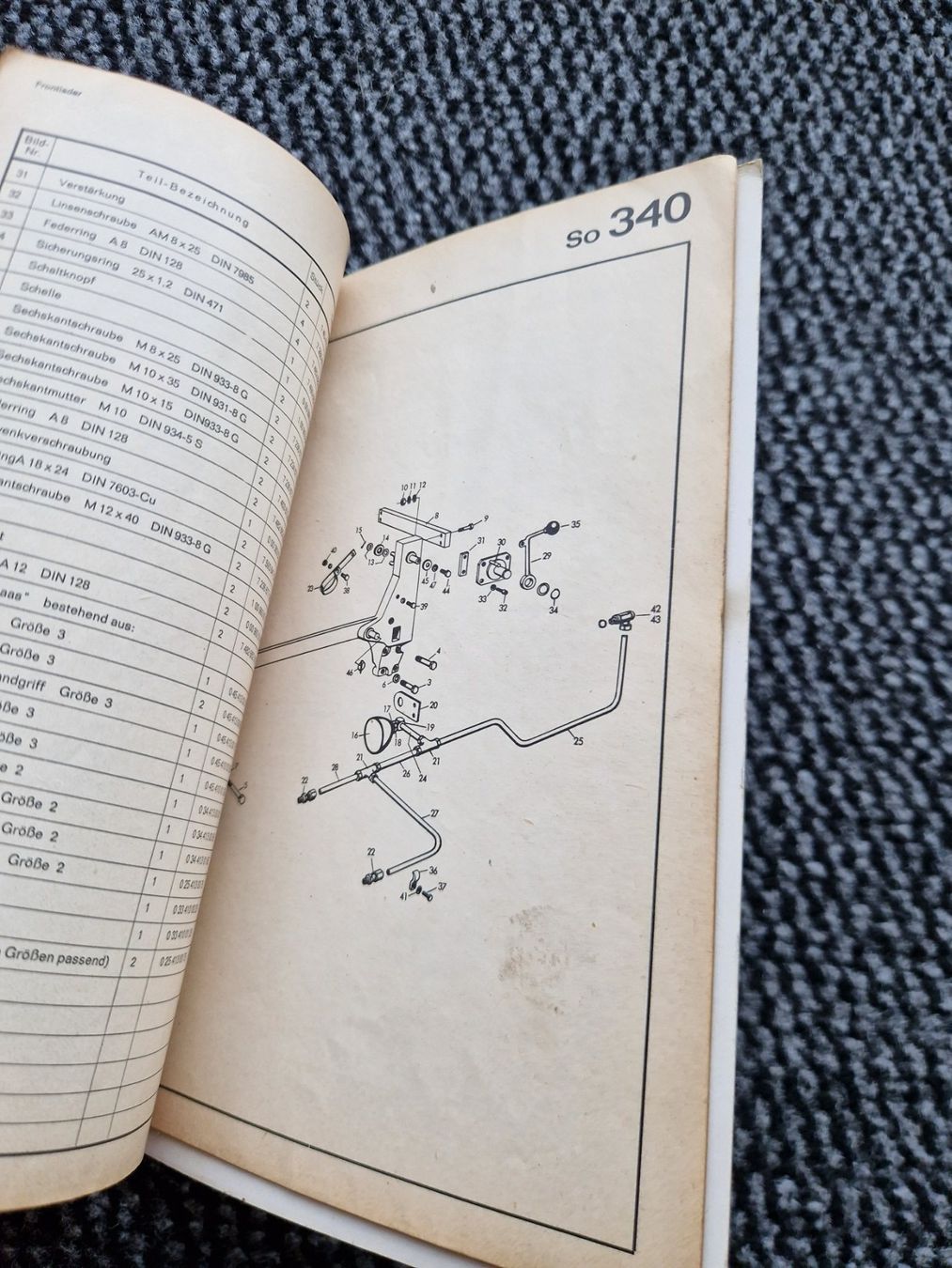 Kramer Trattori: Original Anleitung / ET-Liste Kramer Allrad Baggerlader 515 – Usato da Dürnten venduto da Bachtel84 2