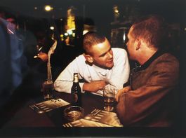 Gay Café's Society in Soho, London - by Gideon Mendel