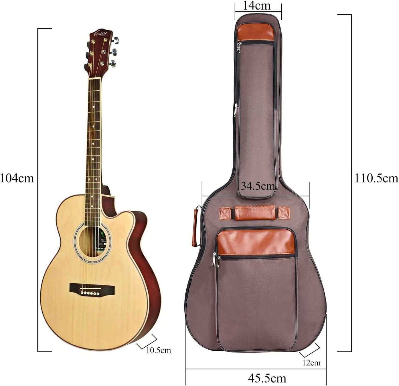 Borse: Gitarrentasche – Nuovo e nell'imballaggio originale da Geneve venduto da Titi2008 3