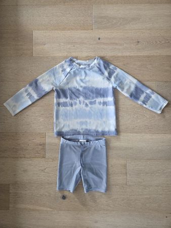 H&M Kinder Badeshirt und Badehose Grösse 98/104,gebraucht