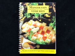 Livre de recette : Manger sain vivre bien