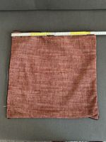 Kissenhülle rostrot 45x45 cm guter Zustand