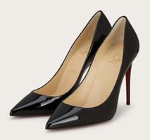 Schwarze Louboutins Pigalle 120 Pumps, Grösse 36, neuwertig