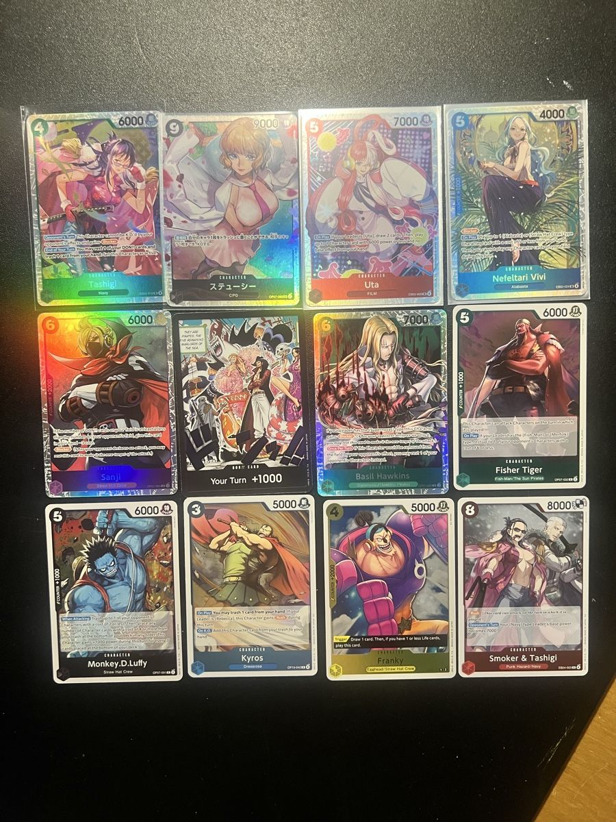Carte collezionabili: One Piece Div. Set 12 Karten Lot 1  – Nuovo (secondo la descrizione) da Goldach venduto da Milosg3