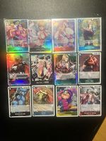 One Piece Div. Set 12 Karten Lot 1 