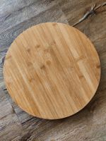 Drehbare Servierscheibe, Drehteller aus Holz (35 cm)