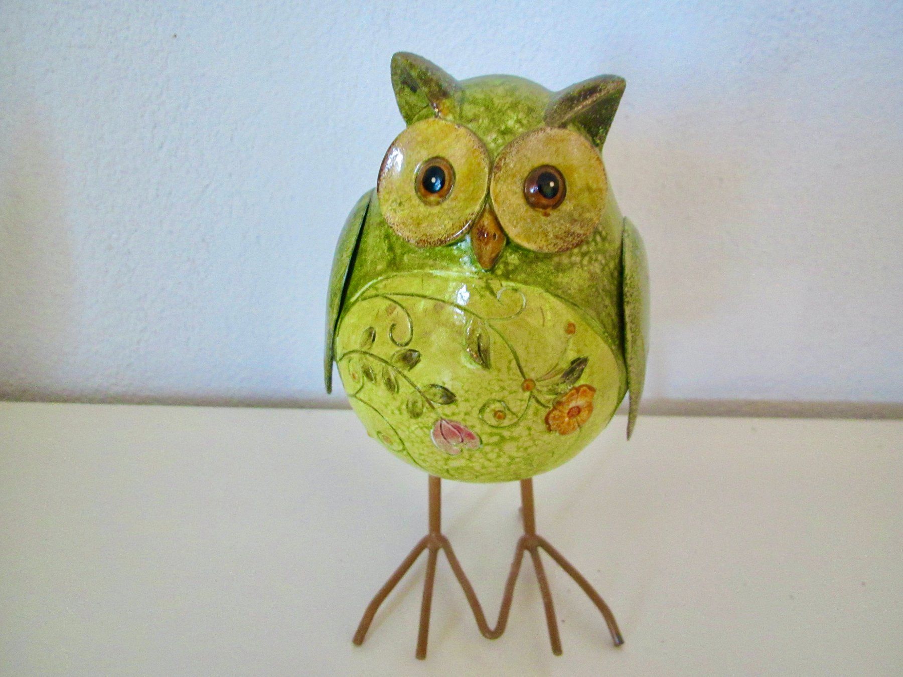 Tutte le decorazioni: HIBOU ET CANARD EN METAL – Nuovo (secondo la descrizione) da Murten venduto da Selliot 1