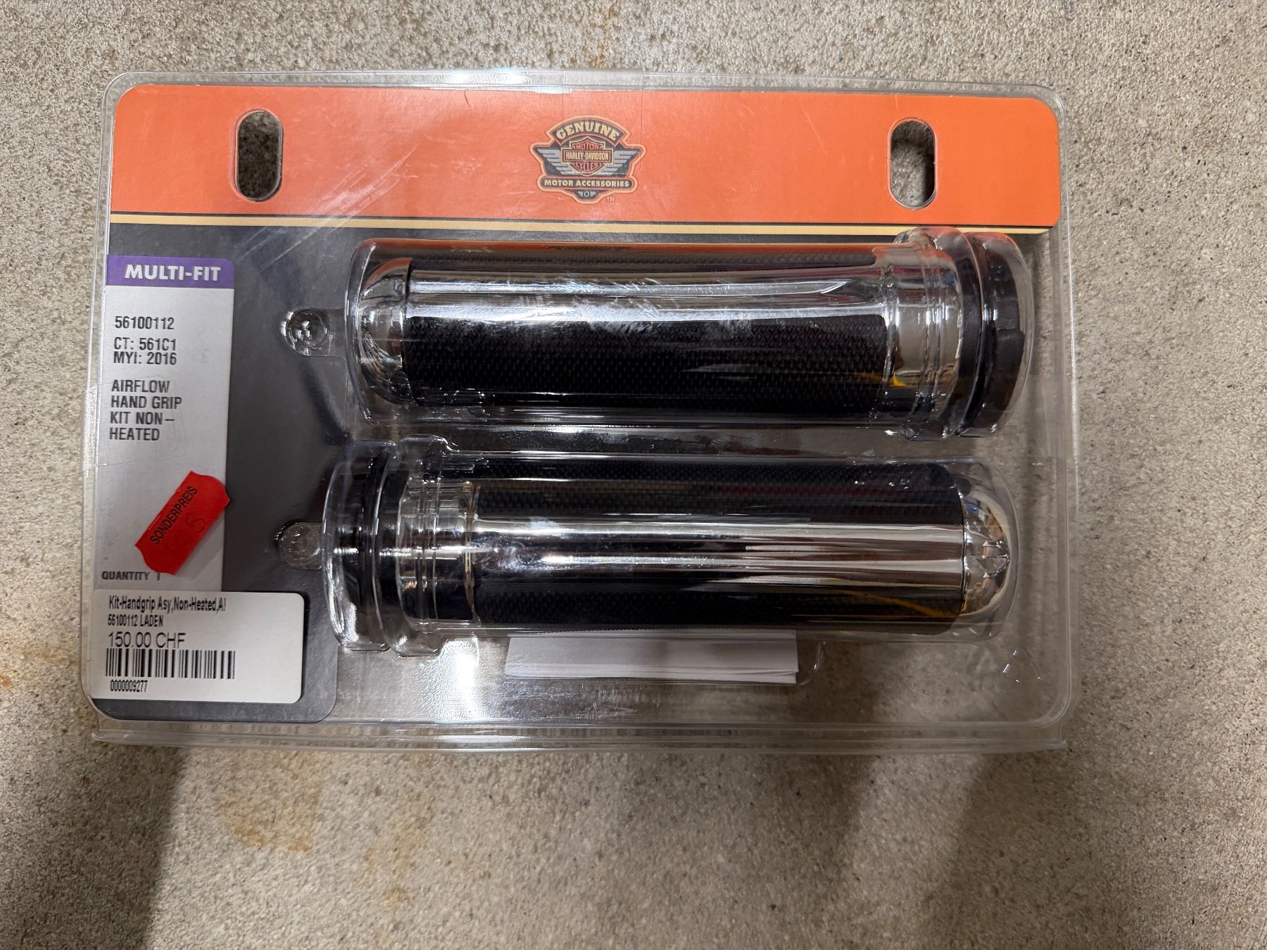 Harley-Davidson Tutti i ricambio per moto: 56100112 Harley-Davidson Lenkergriffe – Nuovo e nell'imballaggio originale da Ostermundigen venduto da jas_9j7d 1
