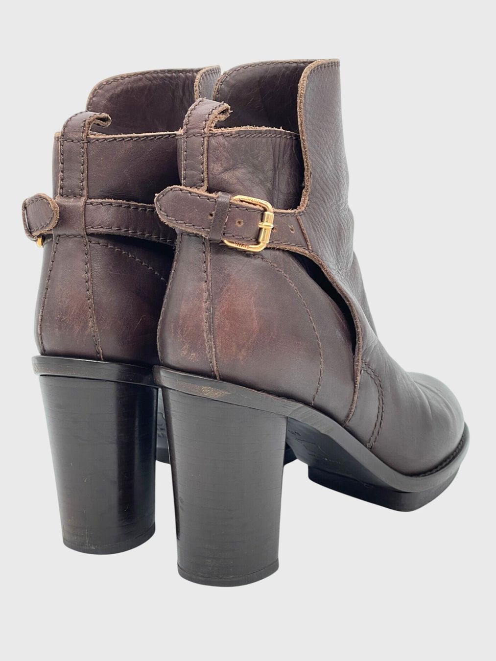 Acne Studios Damenschuhe: Acne Studios Cypress Ankle Boot EU 40 Braun – Gebraucht aus Zürich von shoe_shop 3