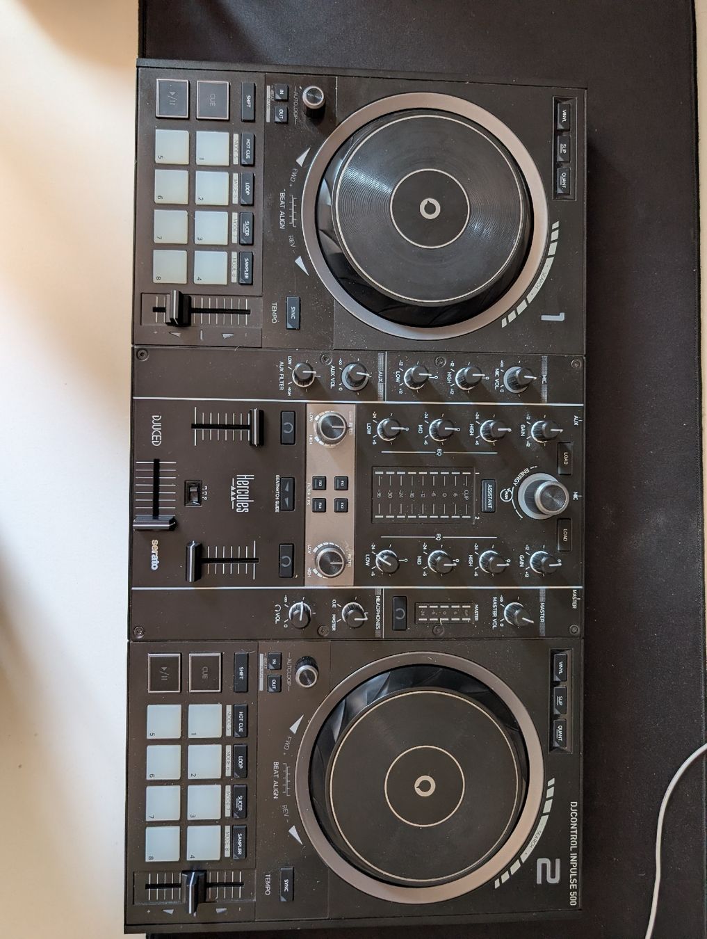 Hercules Platines de mixage: DJ Controller Hercules DJControl Impulse 500 – D'occasion à Boudry par 8livedo