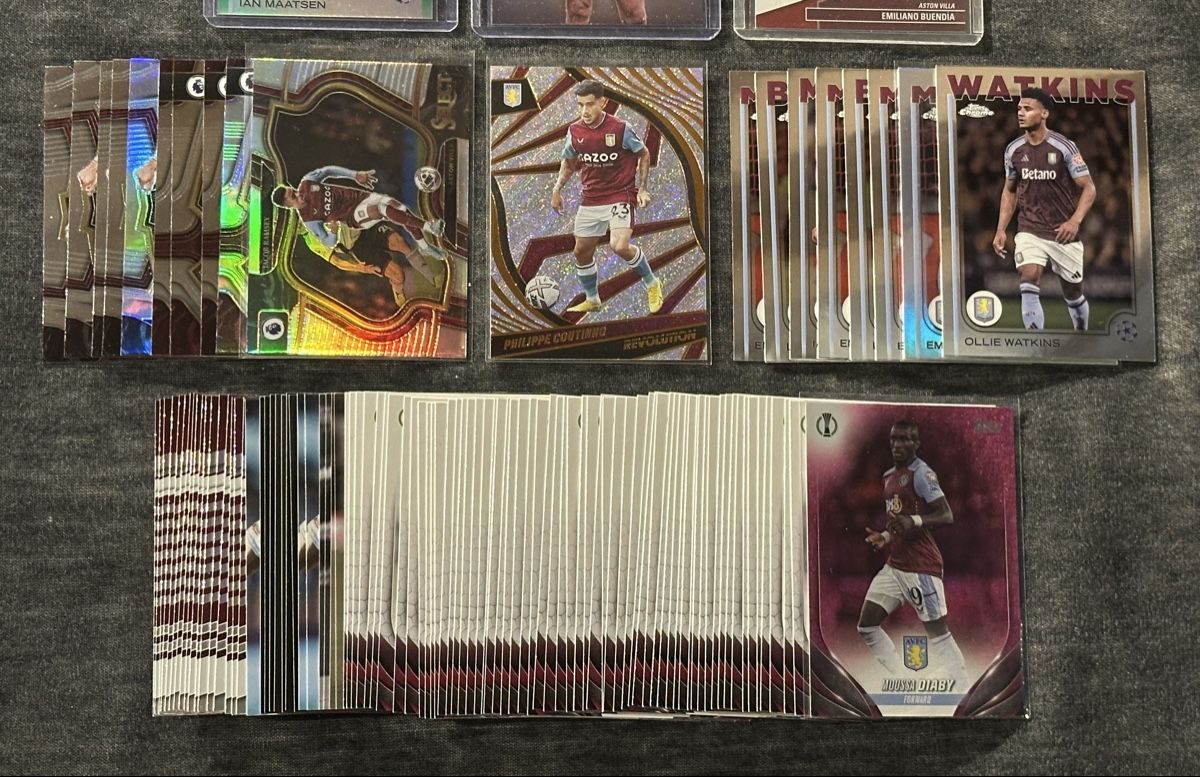Topps Carte collezionabili: ASTON VILLA SAMMLUNG – Nuovo (secondo la descrizione) da Binz venduto da Cediboy 2