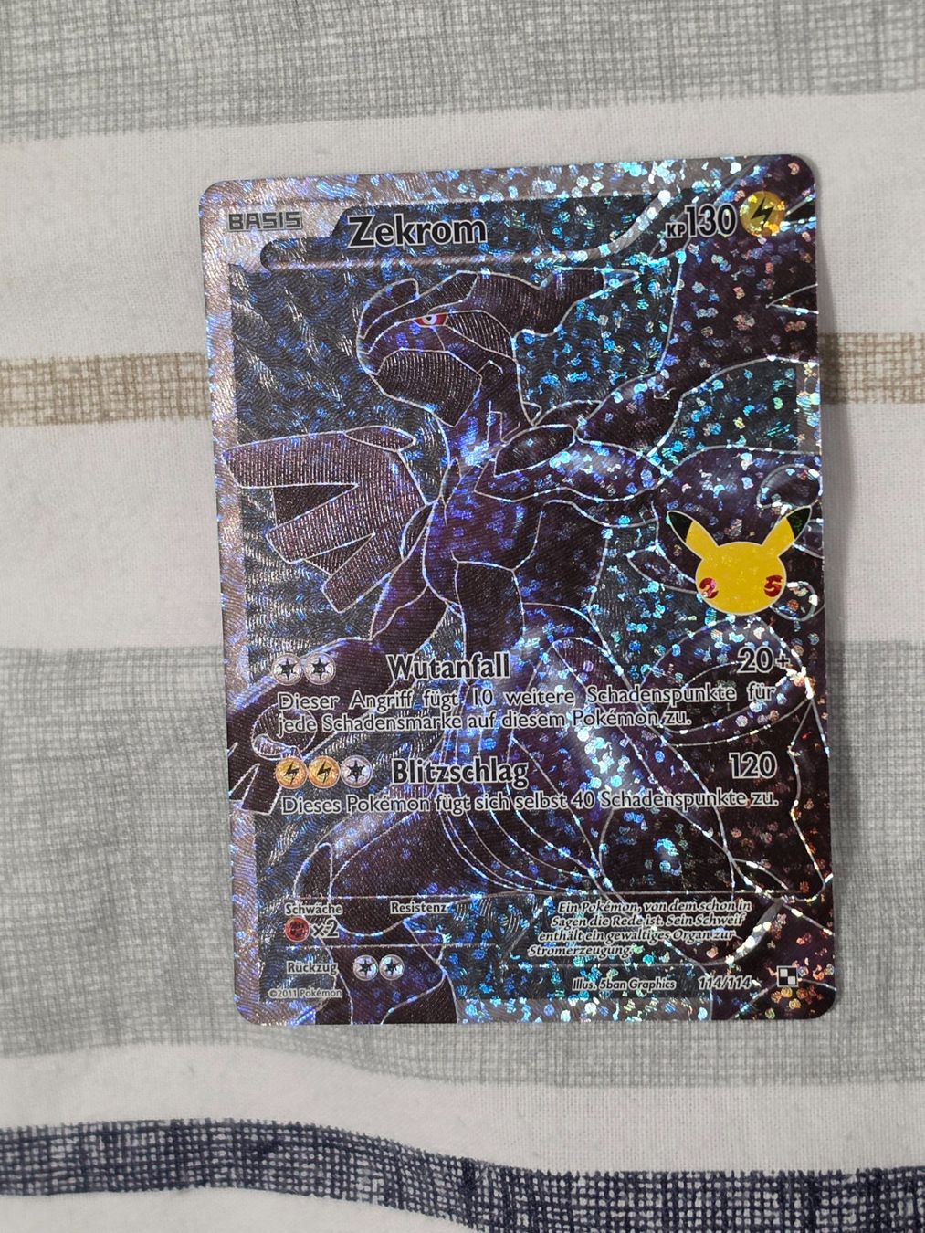 Pokémon Carte collezionabili: Zekrom 114 – Usato da Binningen venduto da oscark77 2