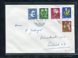PJ 1960 Satzbrief von Zürich  15.V.61
