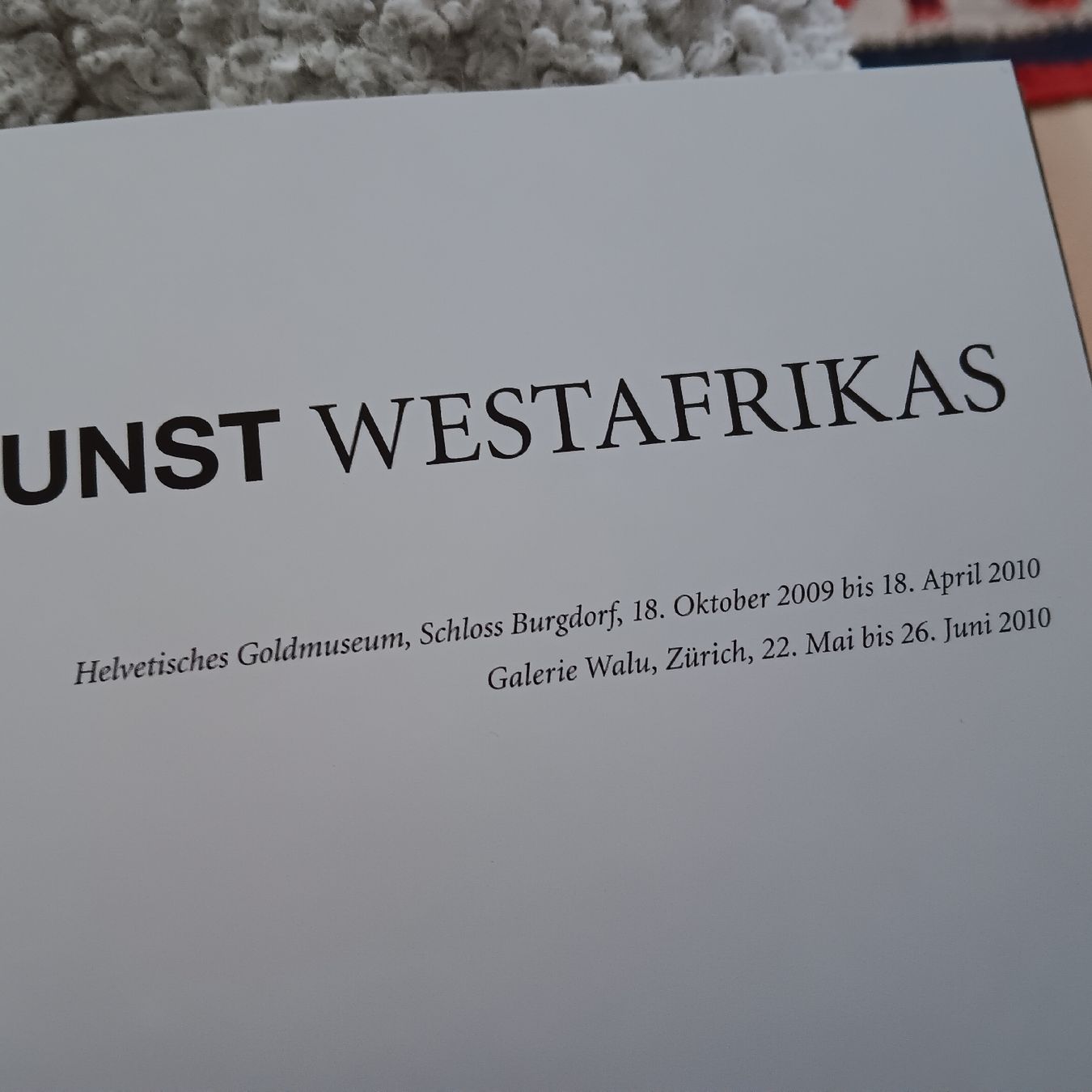 Bücher: Gold in der Kunst Westafrikas, Katalog, afrikanische Kunst – Gebraucht aus Chur von chr_b2cn 1