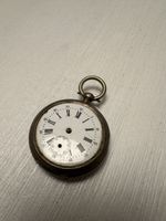 Taschenuhr Silber - Emaille-Zifferblatt