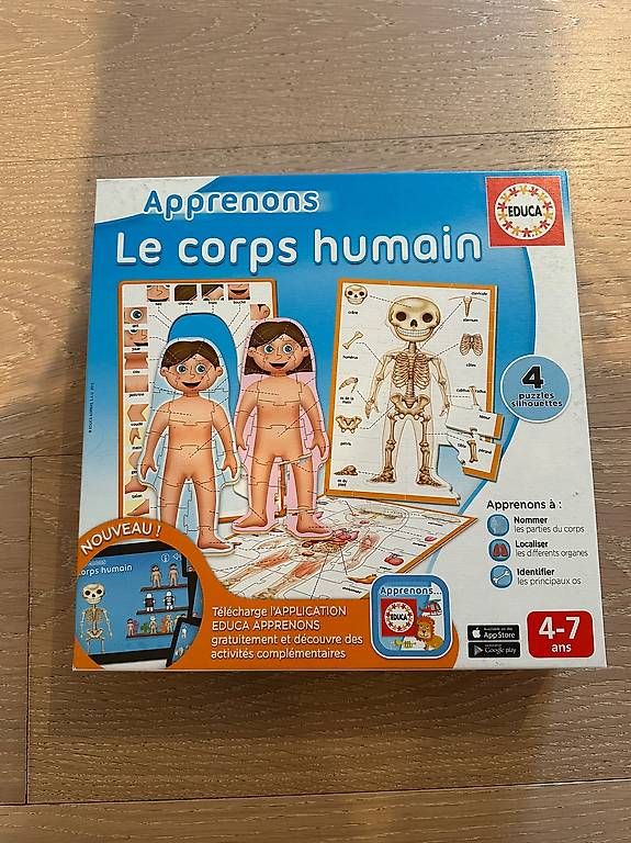 Puzzles: Puzzle corps humain dès 4 ans  – Gebraucht aus Genève von m10_t92f 1
