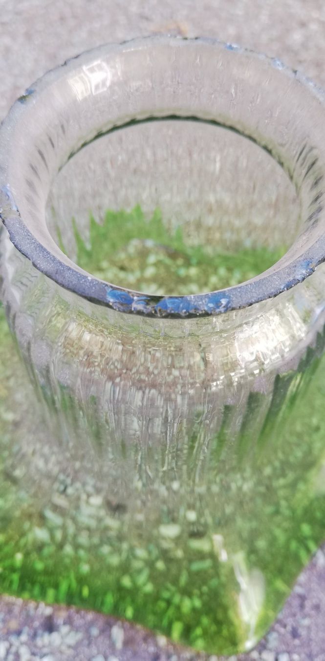 Lampenschirme: Alter Lampenschirm aus Glas – Gebraucht aus Thun von Matthias72 4
