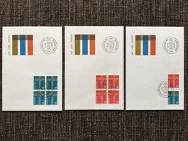 CH 1971 FDC Ersttagsbrief Serie Europa Cept