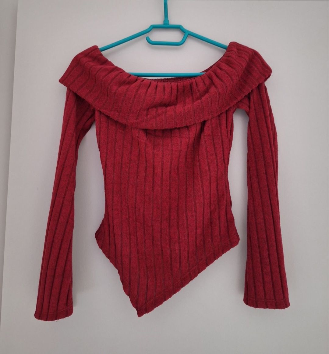 Tops: Pull rouge côtelé  – Neu (gemäss Beschreibung) aus Muraz (Collombey) von Kndra_mz 1