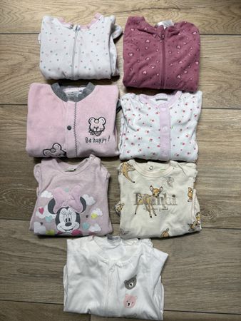 7x Pyjama für Mädchen Größe 74/80 🎀