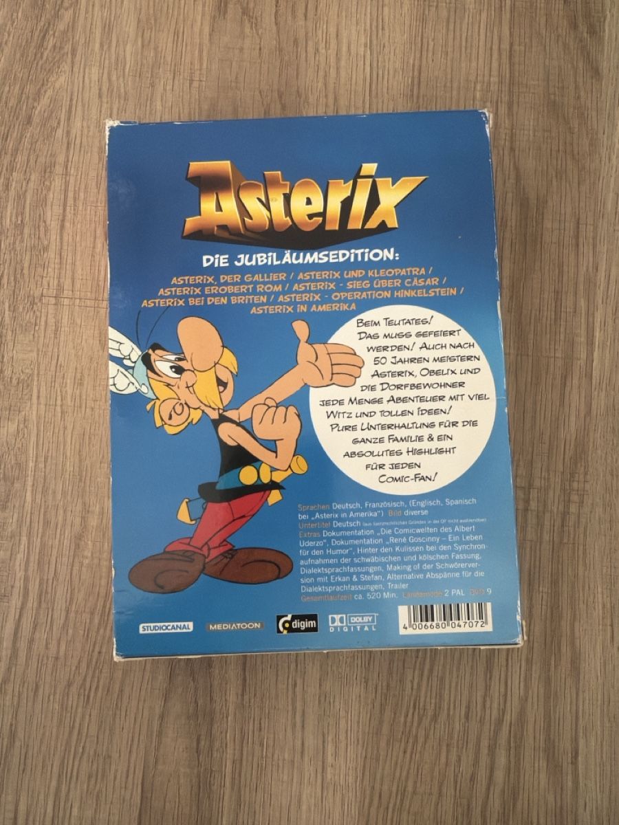 Tutti i DVDs: Asterix 7-Filme Collection DVD – Usato da Hagendorn venduto da masterchieff 1