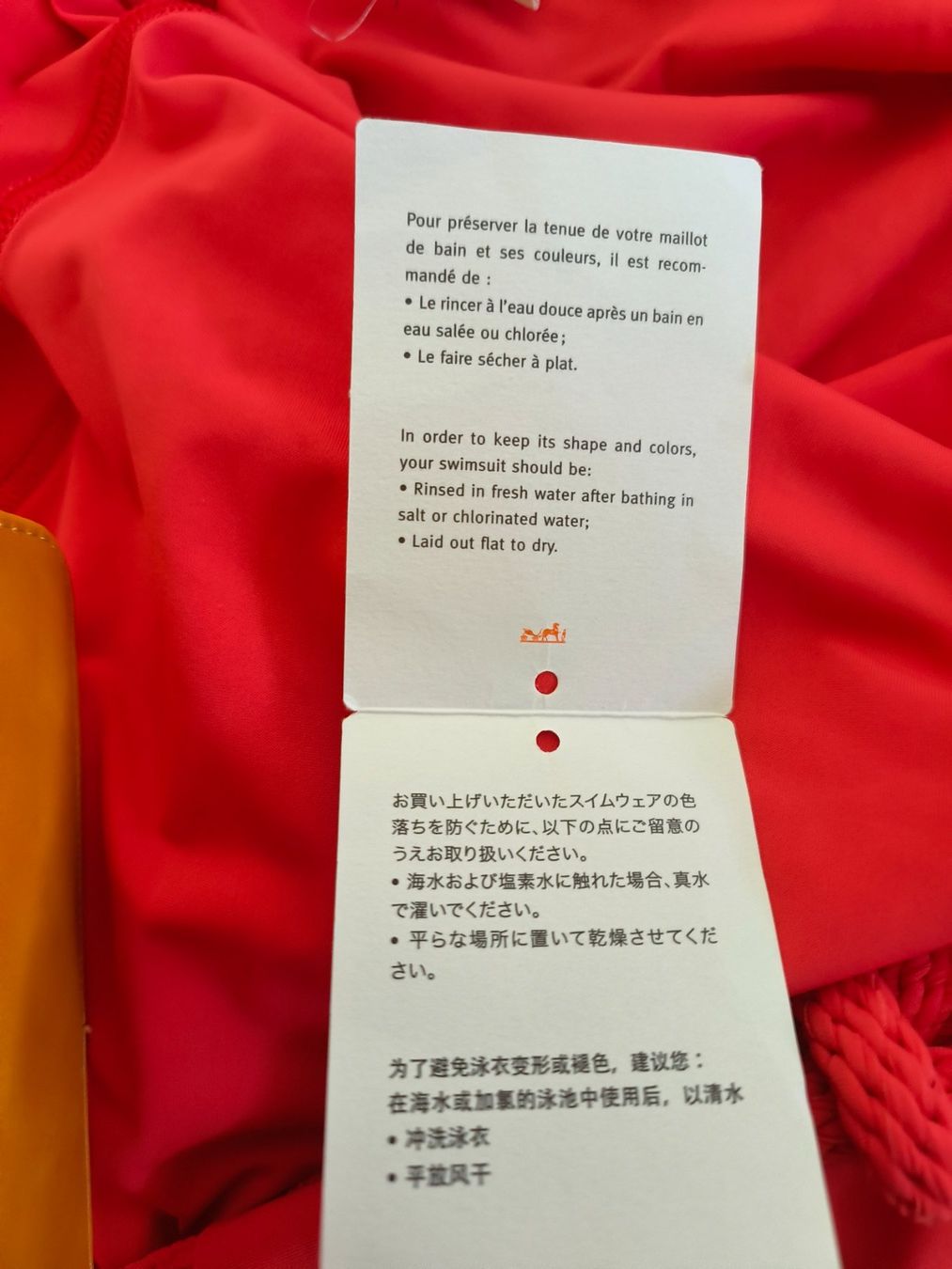 Badekleider & Bikinis: Hermes maillot de bain (36) – Gebraucht aus Les Monts de Corsier von Uzbek 4