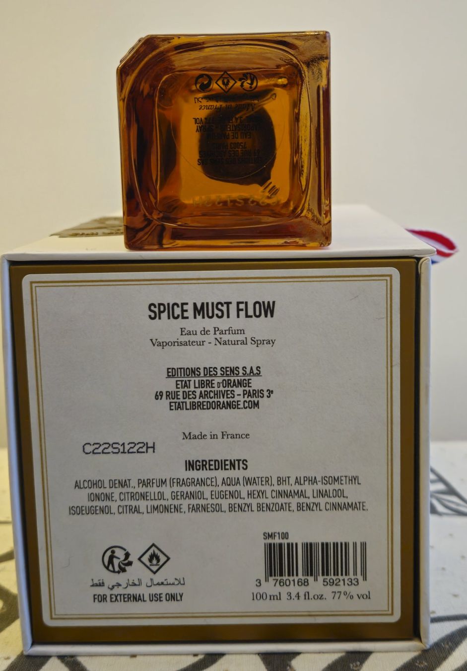 Profumi & Eau de Toilette: État Libre d'Orange Spice Must Flow Eau de Parfum 100ml – Usato da Zürich venduto da keke83 3