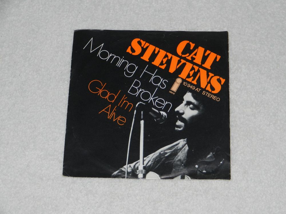 SINGLE"7"CAT STEVENS MORNING HAS BROKEN,GLAD I`M ALIVE Kaufen auf Ricardo