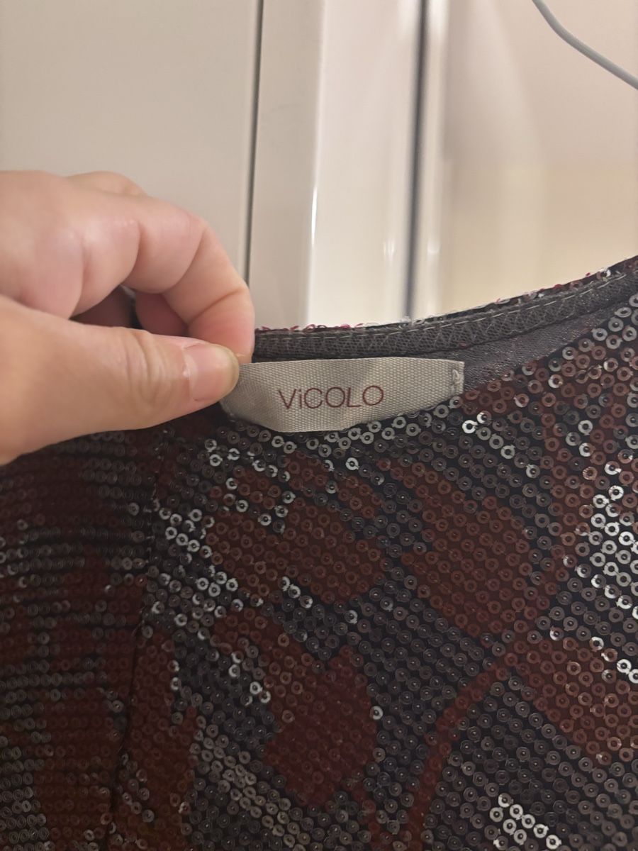 Tops: Paillettes elegant top Vicolo – Neu (gemäss Beschreibung) aus Zürich von mat_58mf 2