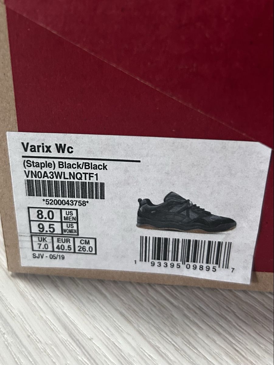 Vans Scarpe da uomo: Vans 40.5 Varix Wc – Nuovo e nell'imballaggio originale da Reconvilier venduto da ako_6n9m 3