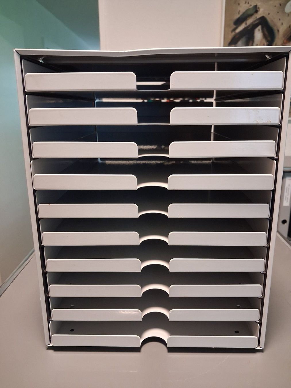 USM Scaffali: Original USM Haller INOS Schubladenkasten – Usato da Zürich venduto da enjazz 1