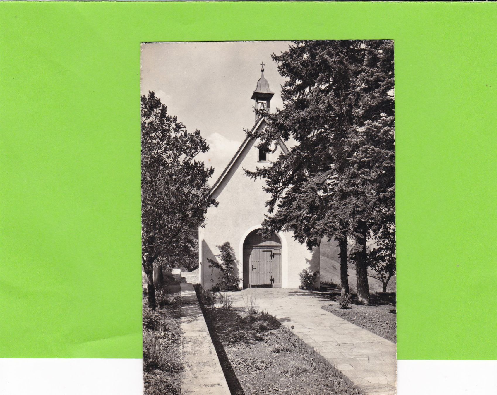 Cartoline postali: Kapellchen Neu Schönstatt, Ouarten SG – Usato da St. Peterzell venduto da neckertal