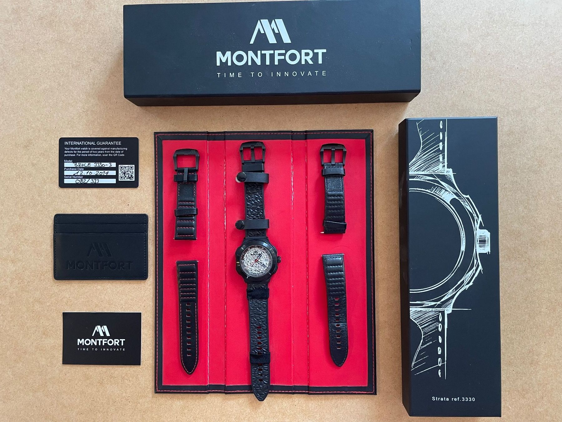 Orologi: Montfort Watch Bruce – Usato da Nendaz venduto da martig01