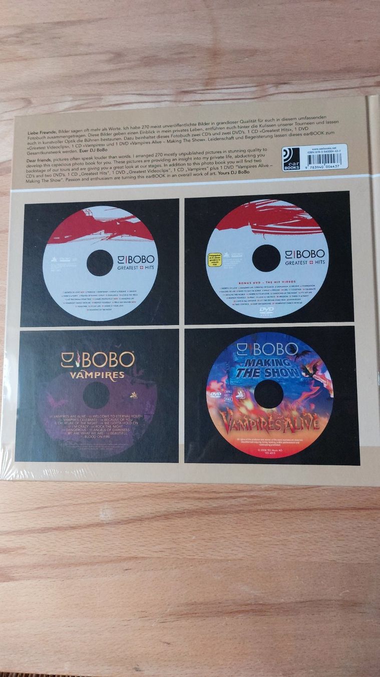 CD: DJ Bobo Magic Moments - Das Buch mit 4 CDs – Nuovo e nell'imballaggio originale da Hunzenschwil venduto da jac_rwn7 1