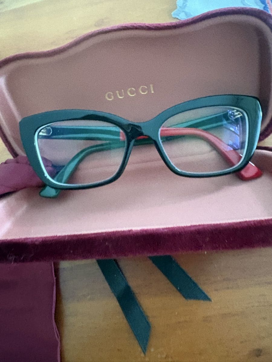 Gucci Occhiali & Lenti: Gucci Brille mit Sehgläsern , NP 998 CHF – Nuovo e nell'imballaggio originale da Obbürgen venduto da bugi6868 8