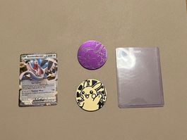 Bombirdier EX - Pokemon Karte + Extras