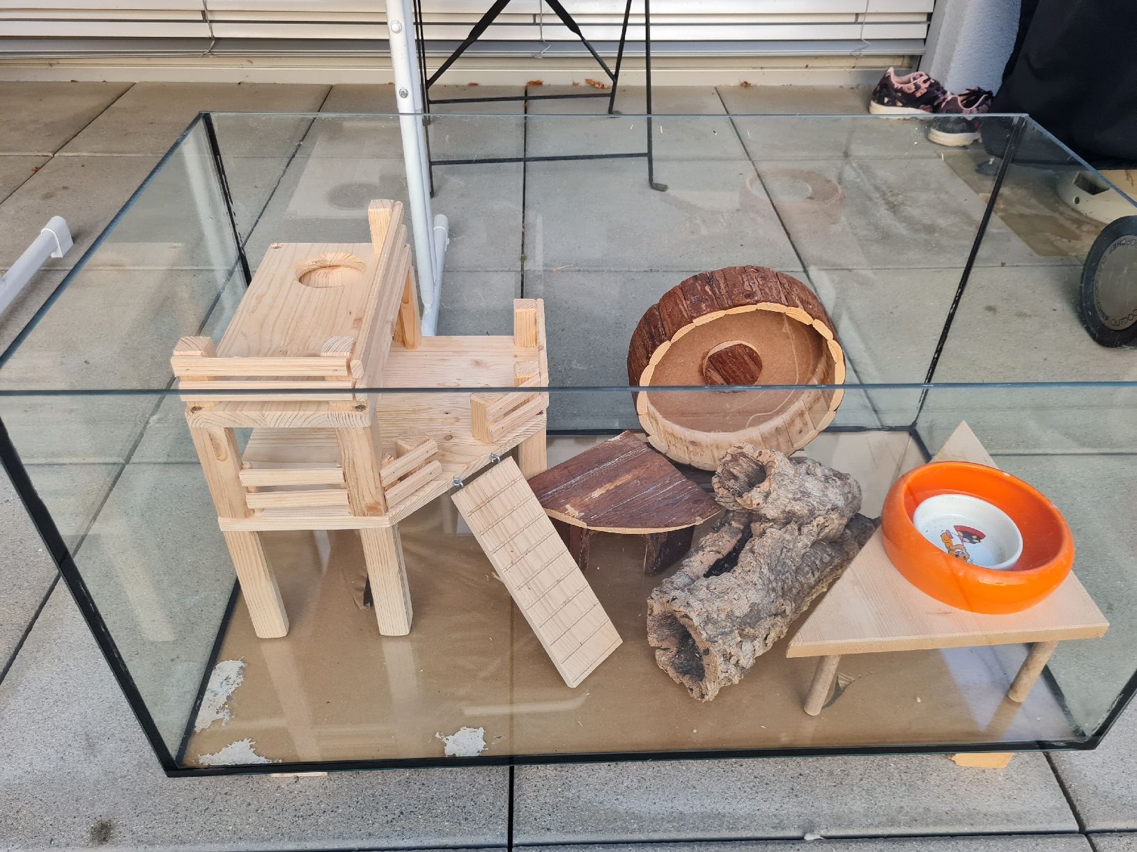 Gabbie, trasporto & Sicurezza: Hamsterkäfig 80x45x40cm – Usato da Klingnau venduto da Danik1 2