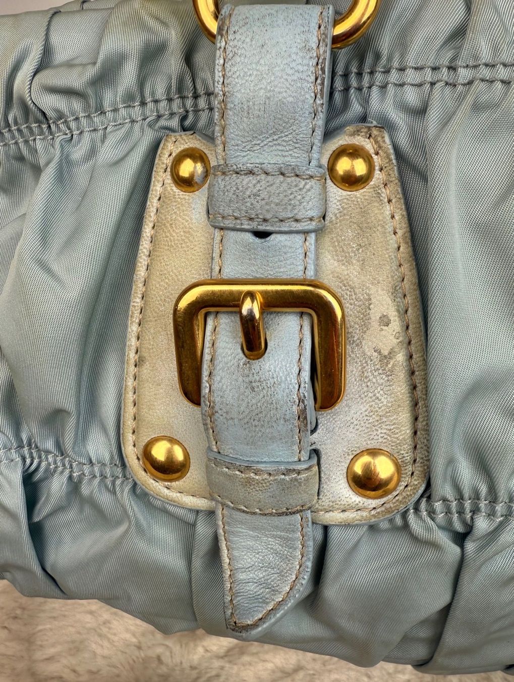 Prada Borse da donna: ORIGINAL PRADA TESSUTO GAUFRE HANDTASCHE – Usato da Uster venduto da leo_vnv5 3