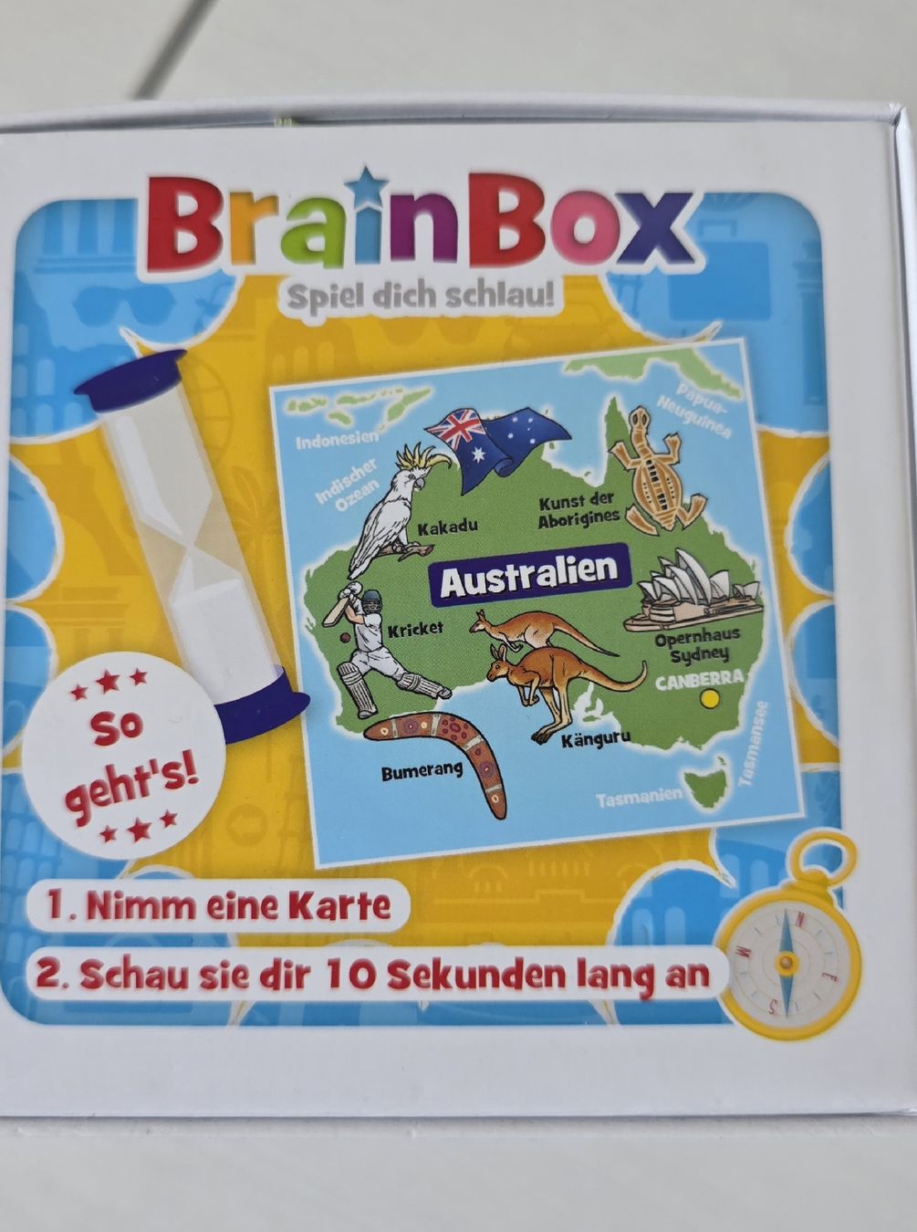 Giochi: Spiel Brain Box Rund um die Welt – Nuovo (secondo la descrizione) da Spreitenbach venduto da nicsusi01 4