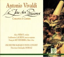 Vivaldi - Le Jeux des Passions - Concertos et Cantate - 1 CD