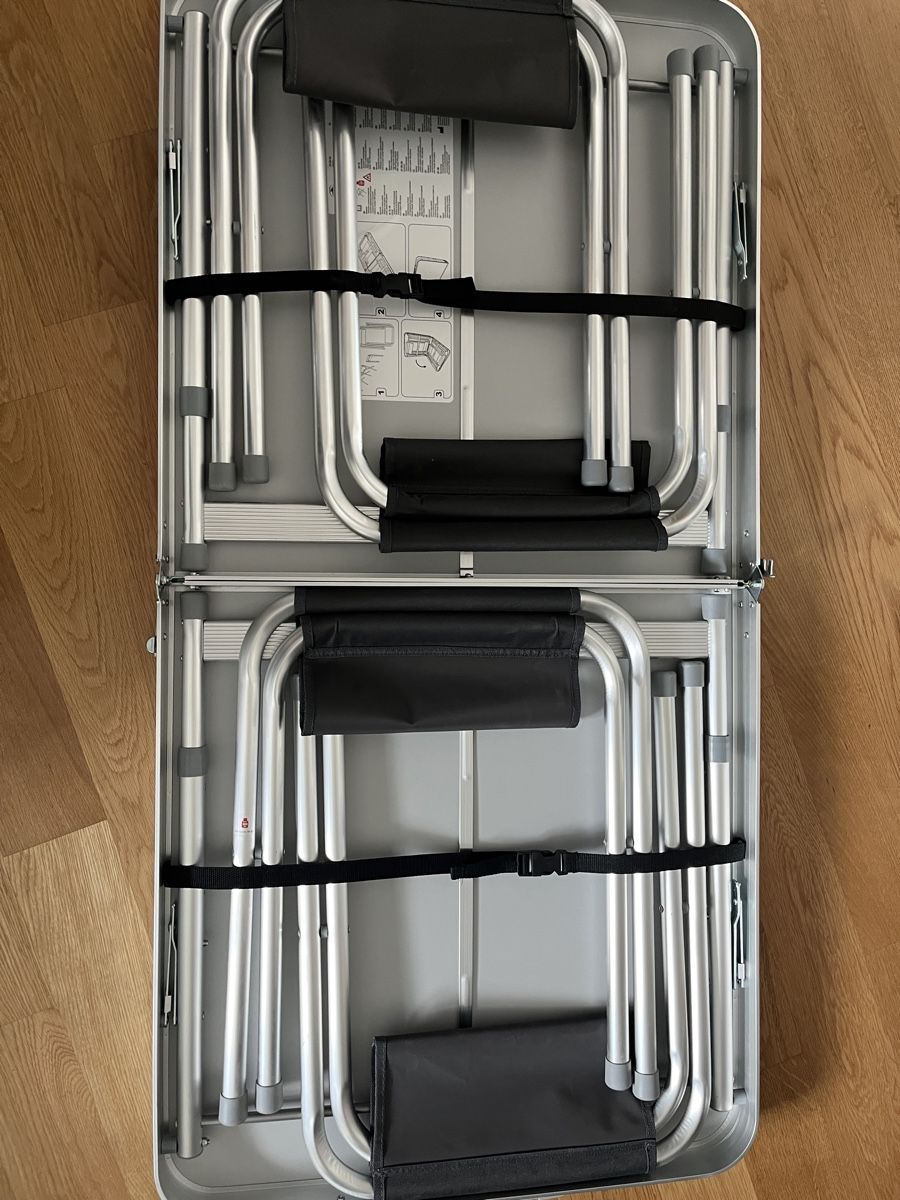 Set di tavolo e panche: Neu Rocktrail Campingmöbel-Set – Nuovo e nell'imballaggio originale da Zürich venduto da MariaSusanne 7
