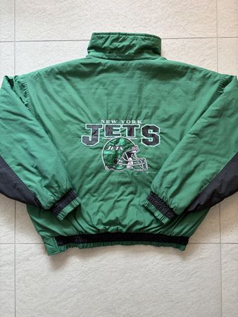 Veste vintage NFL New York Jets Chalk Line Taille XL