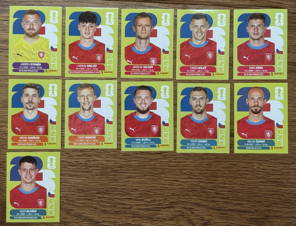 Panini Sammelbilder & Trading cards: Panini Stickers WM 2026 - Tschechien  – Neu (gemäss Beschreibung) aus Mägenwil von Goldfire