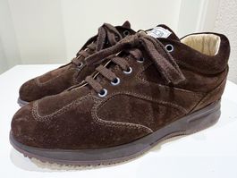 Hogan Damen Wildleder Sneaker / Halbschuhe – Braun – EU 39½
