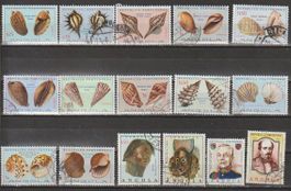 Angola Portugal coquillages et fossiles lot 1