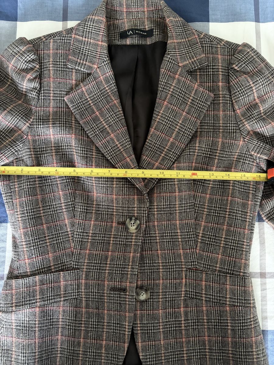 Jacken: LA Woman Blazer, plaid pattern. Size 34 / XS – Gebraucht aus Zug von digalvao 7