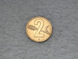 2 centimes/rappen 1957