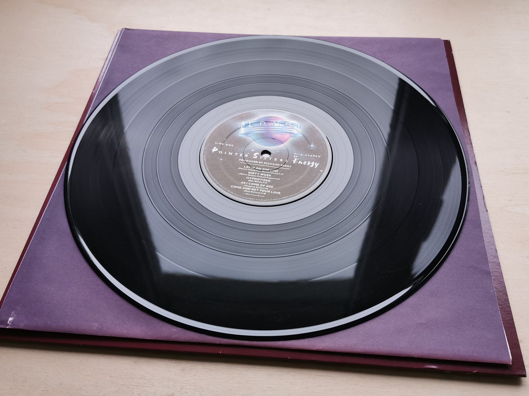 Dischi in vinile: Pointer Sisters – Energy  US 78 + Beilage – Usato da Ebikon venduto da kisuM 7