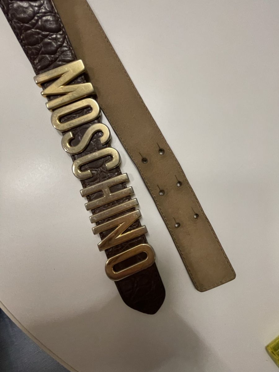 Moschino Cinture: Ceinture MOSCHINO vintage cuir  – Usato da Le Grand-Saconnex venduto da sav_dfj7 4