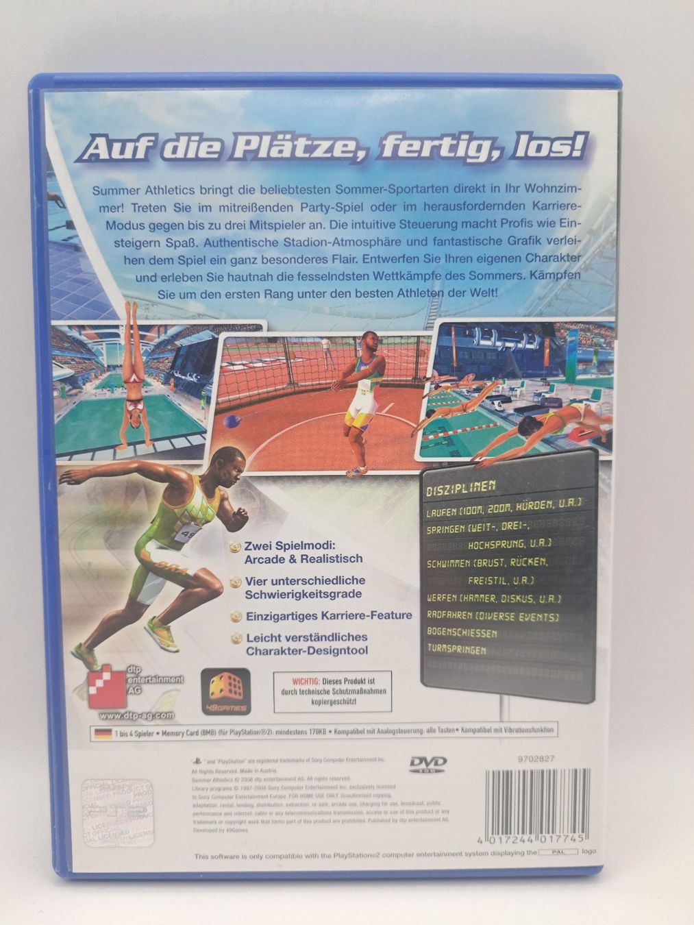 Giochi: Summer Athletics (Playstation 2/PS2) – Usato da Balgach venduto da Wasnwasn 1